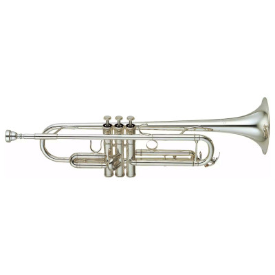 Yamaha YTR-6335S - труба Bb серии Professional, раструб из золотой латуни, покрытие: серебрение