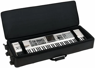 Полужесткий кейс на колесах 130х38х15 Rockcase RC21519B (WK-220/WK-7600/NP-V60/MOTIF XF7)