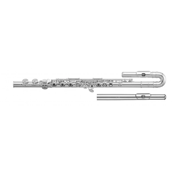 Флейта Pearl Flute Quantz PF-F505EUS-HC, не в линию, без резонатора, E-механика, две головки: прямая и изогнутая