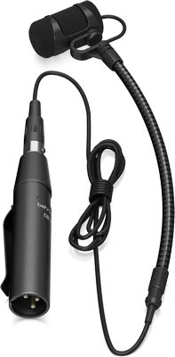 Инструментальный микрофон Behringer CB 100 на гусиной шее