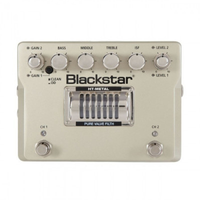 Педаль для гитары ламповая BLACKSTAR HT-METAL Guitar Pedal двухканальный дисторшн