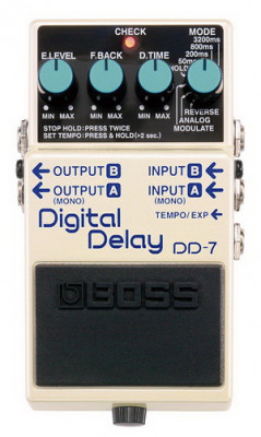 Педаль BOSS DD-7 Digital Delay для электрогитары