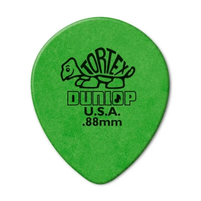 Медиаторы Dunlop 413R088 Tortex Teardrop, толщина 0.88 мм, 72 шт.