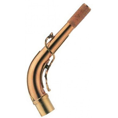 Эска для альт саксофона (трубка-ресивер) ASLP-1G покрытие - прозрачный лак