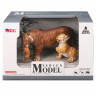 Набор фигурок животных MASAI MARA MM211-106 серии "Мир диких животных": Семья тигров, 2 пр.