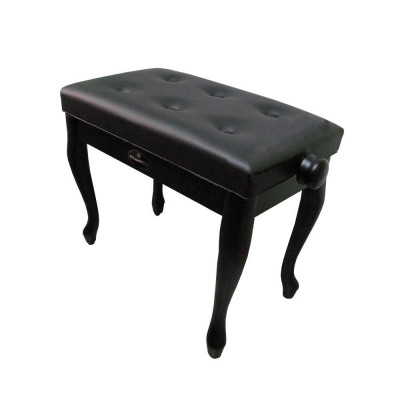 Банкетка для пианино Brahner BP-125A BK регулируемая гнутые ножки