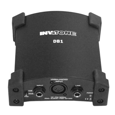 INVOTONE DB1 активный одноканальный DI-Box черный