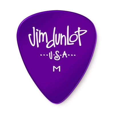 Медиаторы Dunlop 486PMD Gels M Purple, medium, 12 шт.