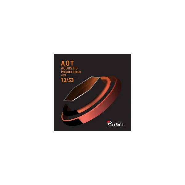Струны для акустической гитары BlackSmith AOT Acoustic Phosphor Bronze Light 12/53, 12-53