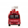 Машина Kinsmart "Funny Fire Engine pull back action" инерция (1/12шт.) 1:32 б/к