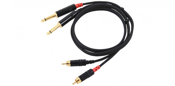 Кабель сдвоенный Cordial CFU 0.9 PC RCA