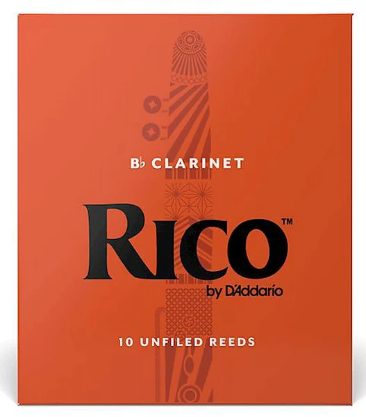 Трости для кларнета Bb Rico RCA1020, 10 шт. в пачке
