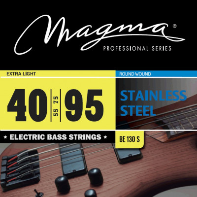 Комплект струн для бас-гитары 40-95 Magma Strings BE130S
