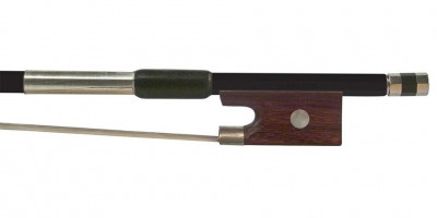 ANTON BRETON AB-110BK Brazilwood Student Violin Bow 1/2 Black смычок для скрипки круглый