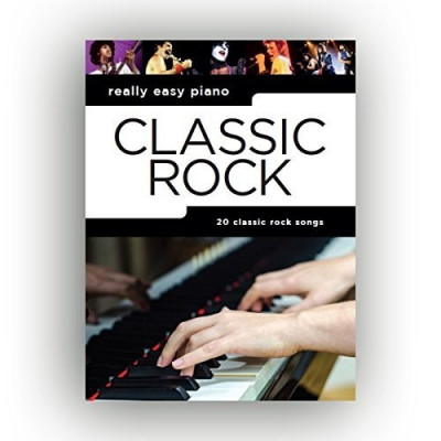 AM1012891 REALLY EASY PIANO CLASSIC ROCK PIANO BOOK