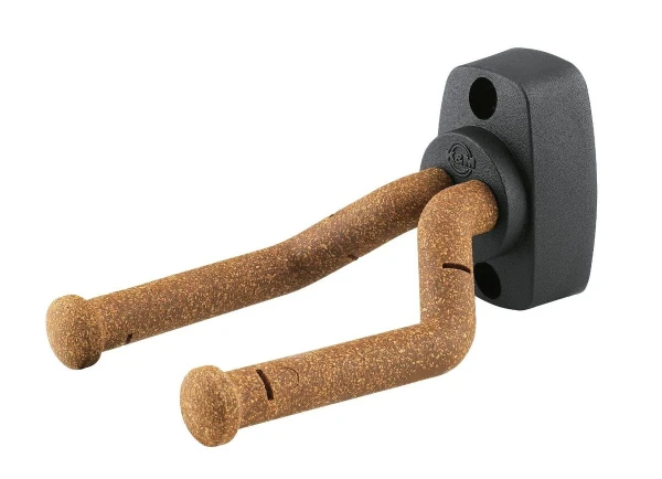 Настенный держатель для гитары K&M 16280-000-95, коричневый, 0,15 кг