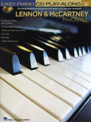 HL00311837 Easy Piano CD Play-Along Volume 24: Lennon And McCartney...