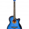 Акустическая гитара Belucci BC4020 синего цвета