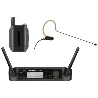 Shure GLXD14E/MX53 Z2 цифровая радиосистема с головным микрофоном
