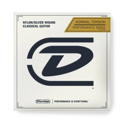 Струны для классической гитары среднего натяжения Dunlop DCV100NS Nylon/Silver Performance Series