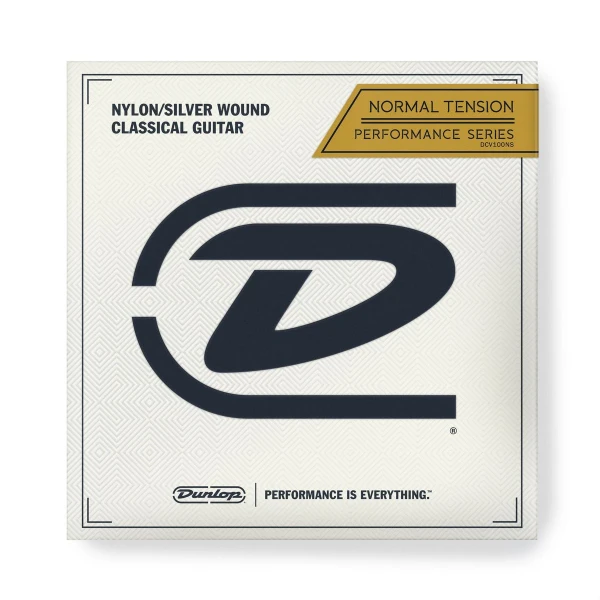 Струны для классической гитары среднего натяжения Dunlop DCV100NS Nylon/Silver Performance Series