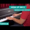 GEWA UP 380 G Rosewood цифровое пианино