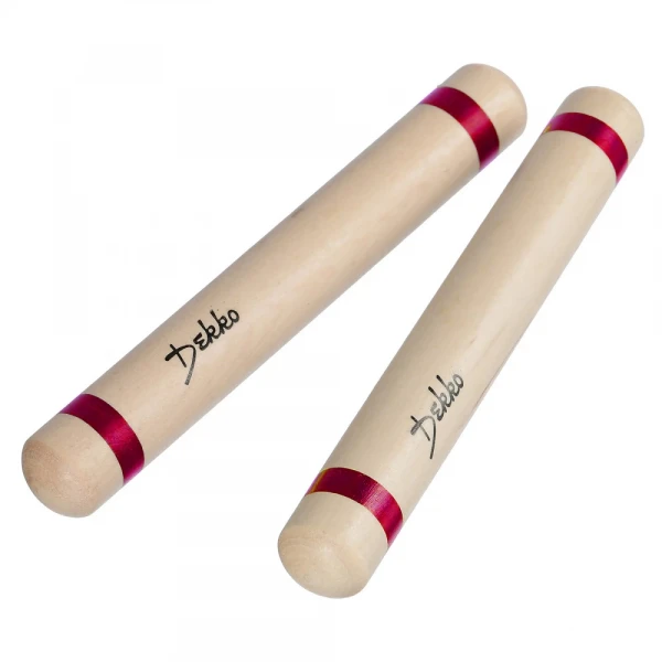 Клавесы ПАРА Dekko G7-1 RD деревянные, натурального цвета с красным кантом