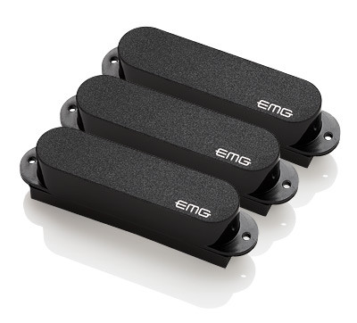 EMG S Set BK комплект звукоснимателей: 3 сингла+ тембр-блок