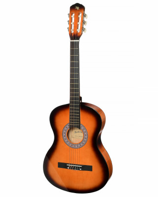 Гитара классическая 3/4 MARTIN ROMAS PACK JR-360 SB полный комплект