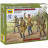 Сборные солдатики ZVEZDA Советская кадровая пехота 1941-1942 гг, 1/72