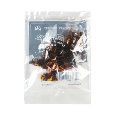 Когти пластиковые Dunlop 9020R Shell, жесткие, пятнистые, 12 шт.