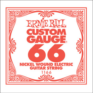 Ernie Ball 1166 калибр.066 одиночная для электрогитары