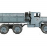 Радиоуправляемая машина MN MODEL военный грузовик (серый) 6WD 2.4G 1/16 RTR