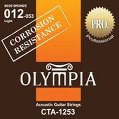 Комплект струн для акустической гитары Olympia CTA1253, 12-53
