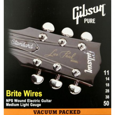 GIBSON SEG-700ML BRITE WIRES NPS WOUND .011-.050 струны для электрогитары