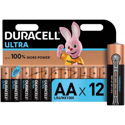 Батарейка тип AA DURACELL LR6 ULTRA 12 шт
