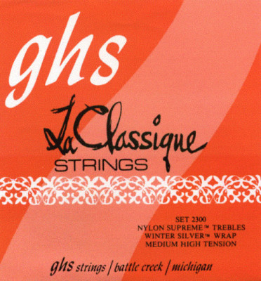 GHS 2300 струны для классической гитары