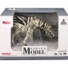 Набор фигурок животных MASAI MARA MM211-110 серии "Мир диких животных": Семья зебр, 2 пр.