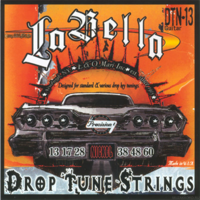 LA BELLA DT13 Drop Tune 13-60 струны для электрогитары