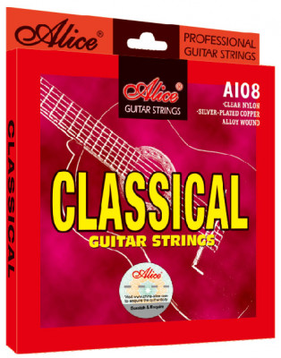 Alice A108-N Комплект струн для классической гитары
