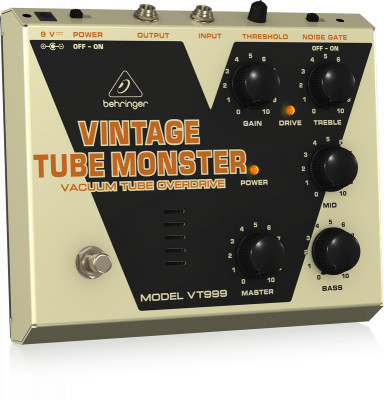 Педаль эффектов Behringer VT999 VINTAGE TUBE MONSTER овердрайв