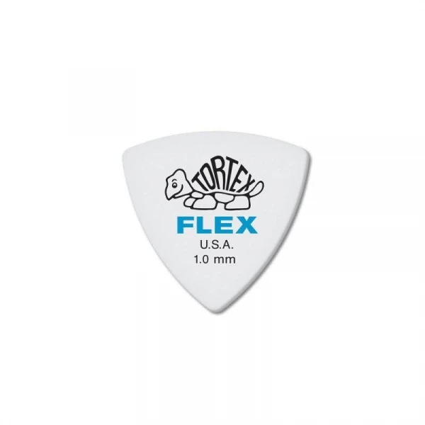DUNLOP 456P1.0 Tortex Flex Triangle набор медиаторов 1.0 6 шт