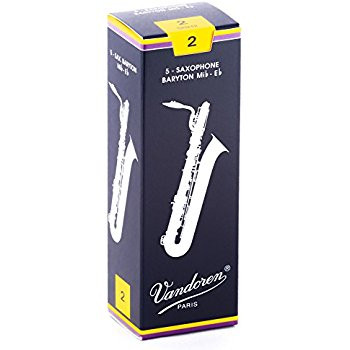 Vandoren SR-242 Traditional № 2 5 шт трости для саксофона баритон