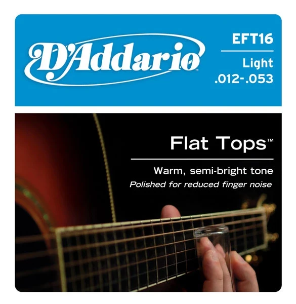 D'Addario EFT16 Набор 6 струн для акустической гитары