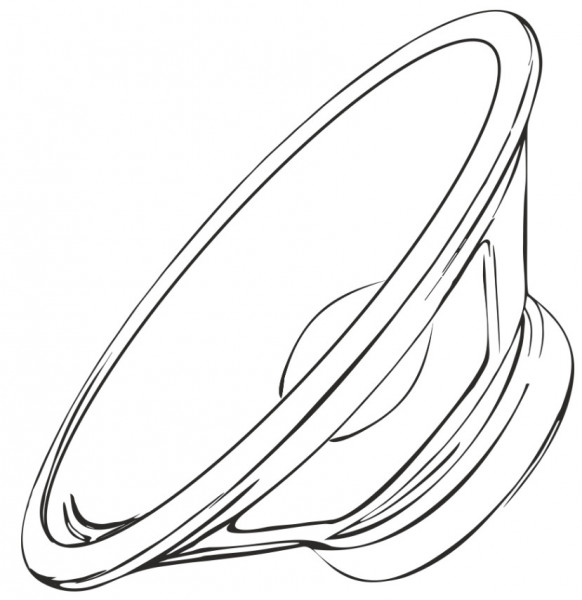 XLINE 15WF75TY Динамик 15" для ALFA P-15A DSP