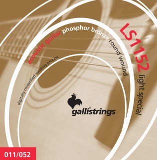 Струны для акустических гитар GALLI LS1152 11-52