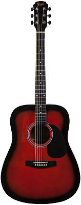 Гитара акустическая ARIA FIESTA FST-300 темный санбёрст
