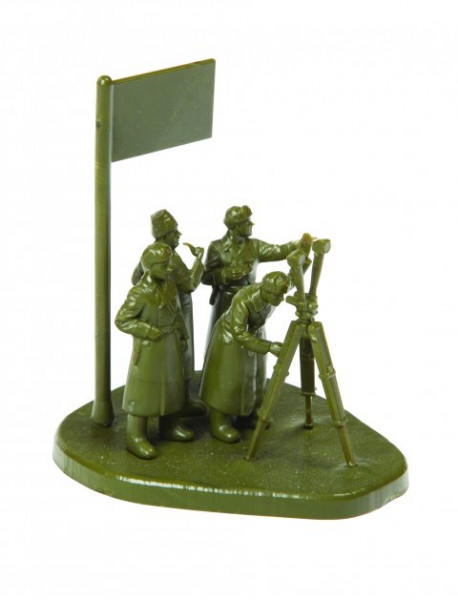 Советский штаб в зимней форме 1/72