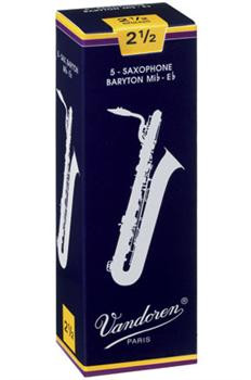 Vandoren SR-2425 Traditional № 2,5 5 шт трости для саксофона баритон