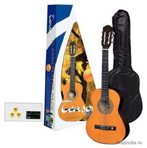Tenson Player Pack Classic Natural 4/4 классическая гитара в наборе